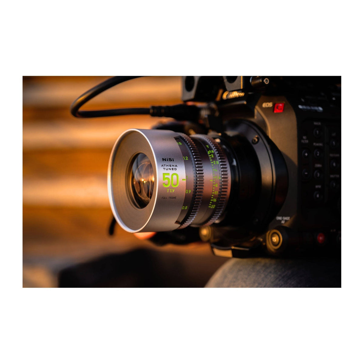 NiSi ATHENA Tuned Prime T2.4/1.9 Full-Frame 5-Lens Kit with Case (PL Mount)
