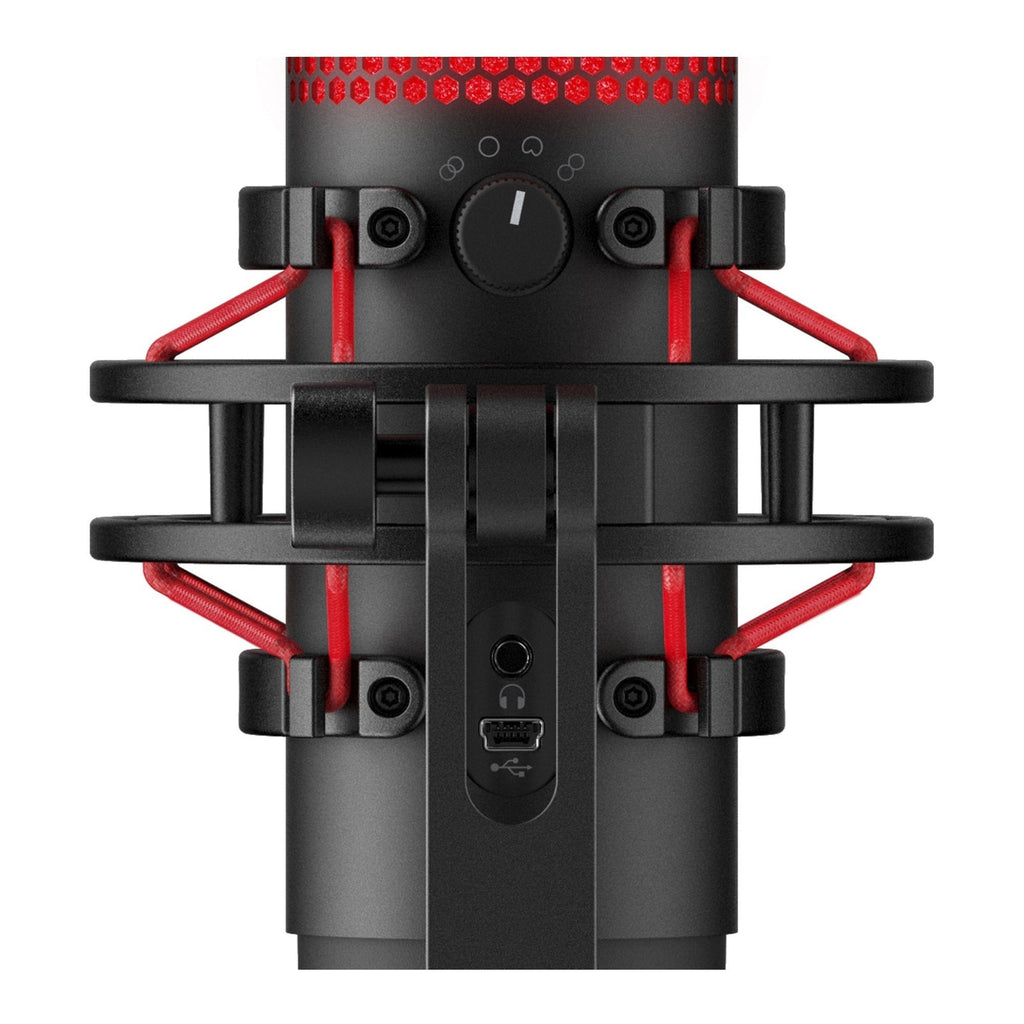 HyperX QuadCast USB Condenser Gaming Microphone for PC, PS4, and Mac (Certified Refurbished)