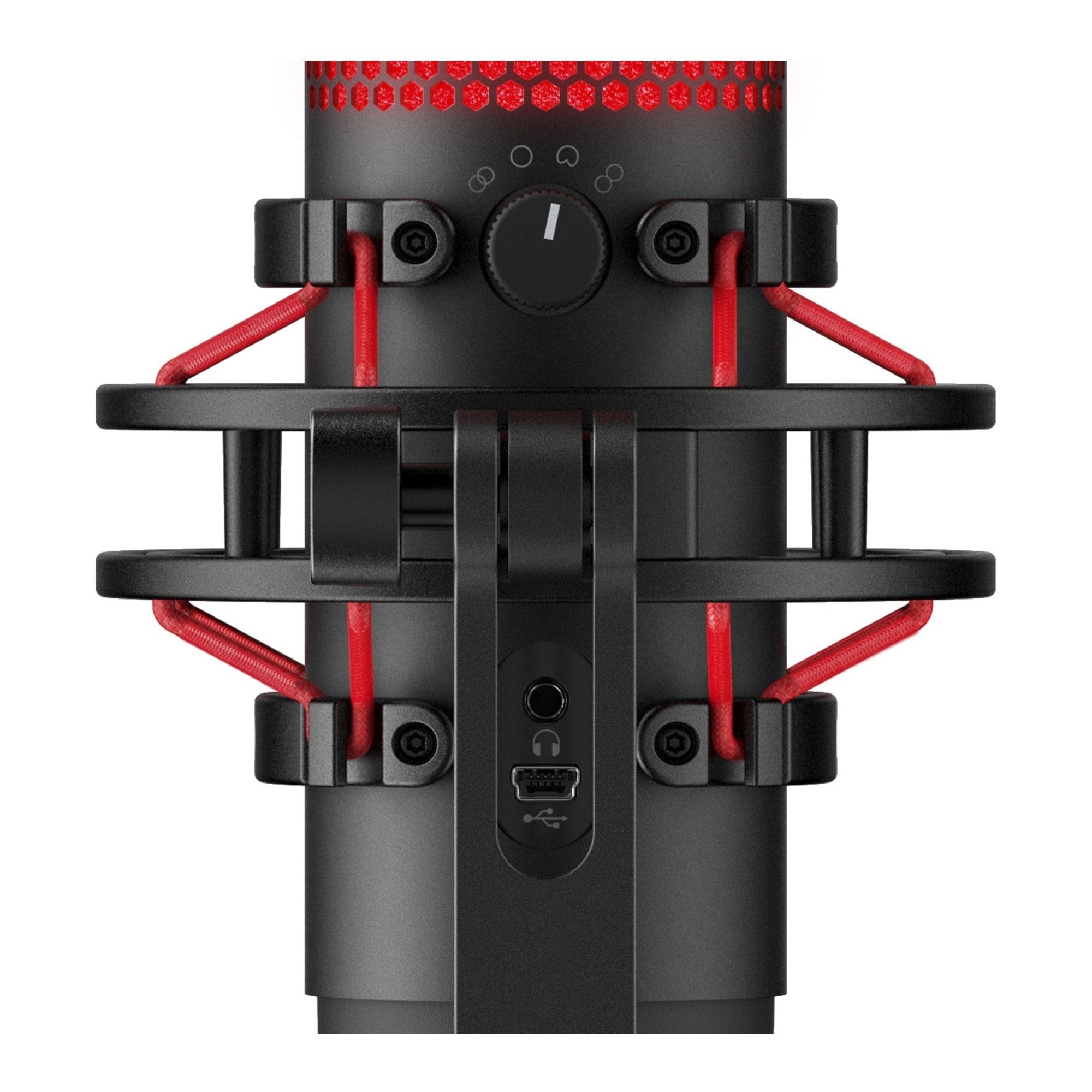 HyperX QuadCast USB Condenser Gaming Microphone for PC, PS4, and Mac (Certified Refurbished)