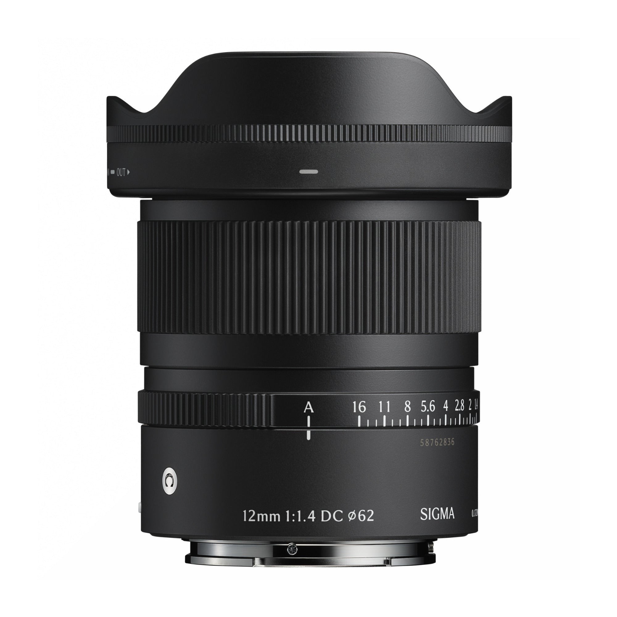 Sigma 12mm F1.4 DC Contemporary Lens with Ultra-Wide Angle (Fuji X Mount) (Used)