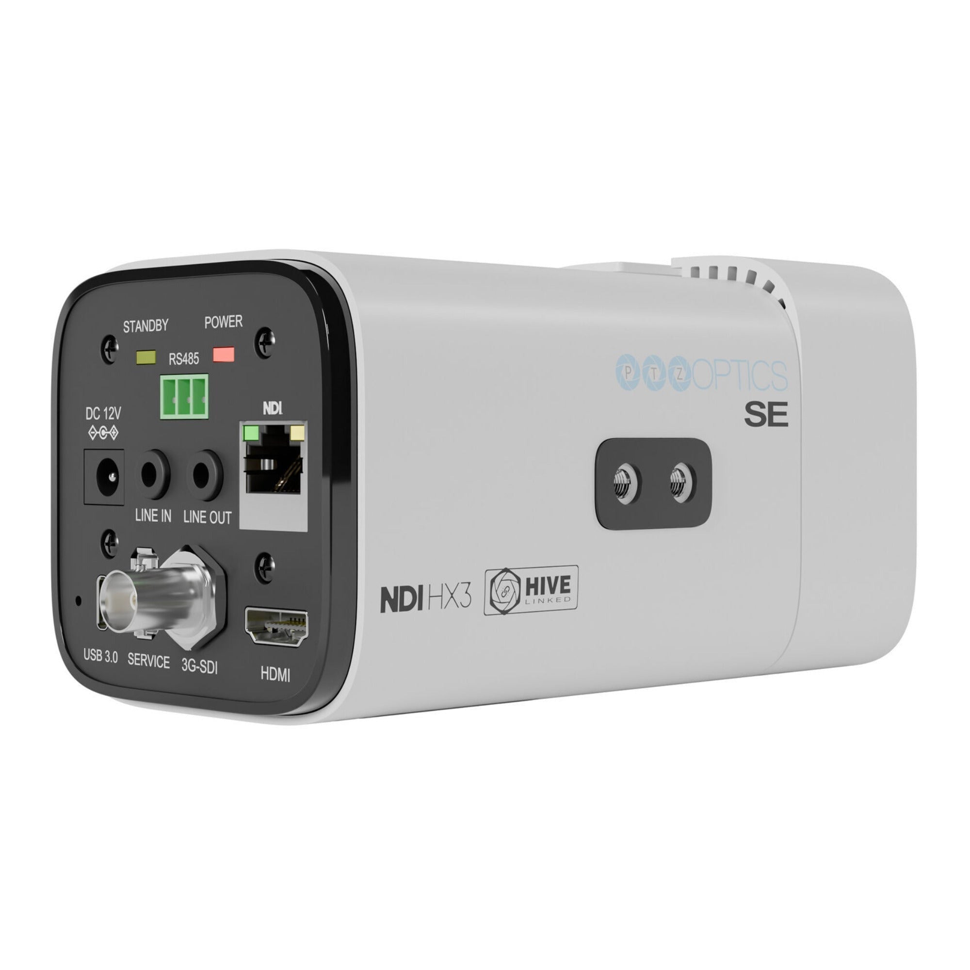 PTZOptics Studio SE Hive-Linked Camera with 20x Optical Zoom (White)