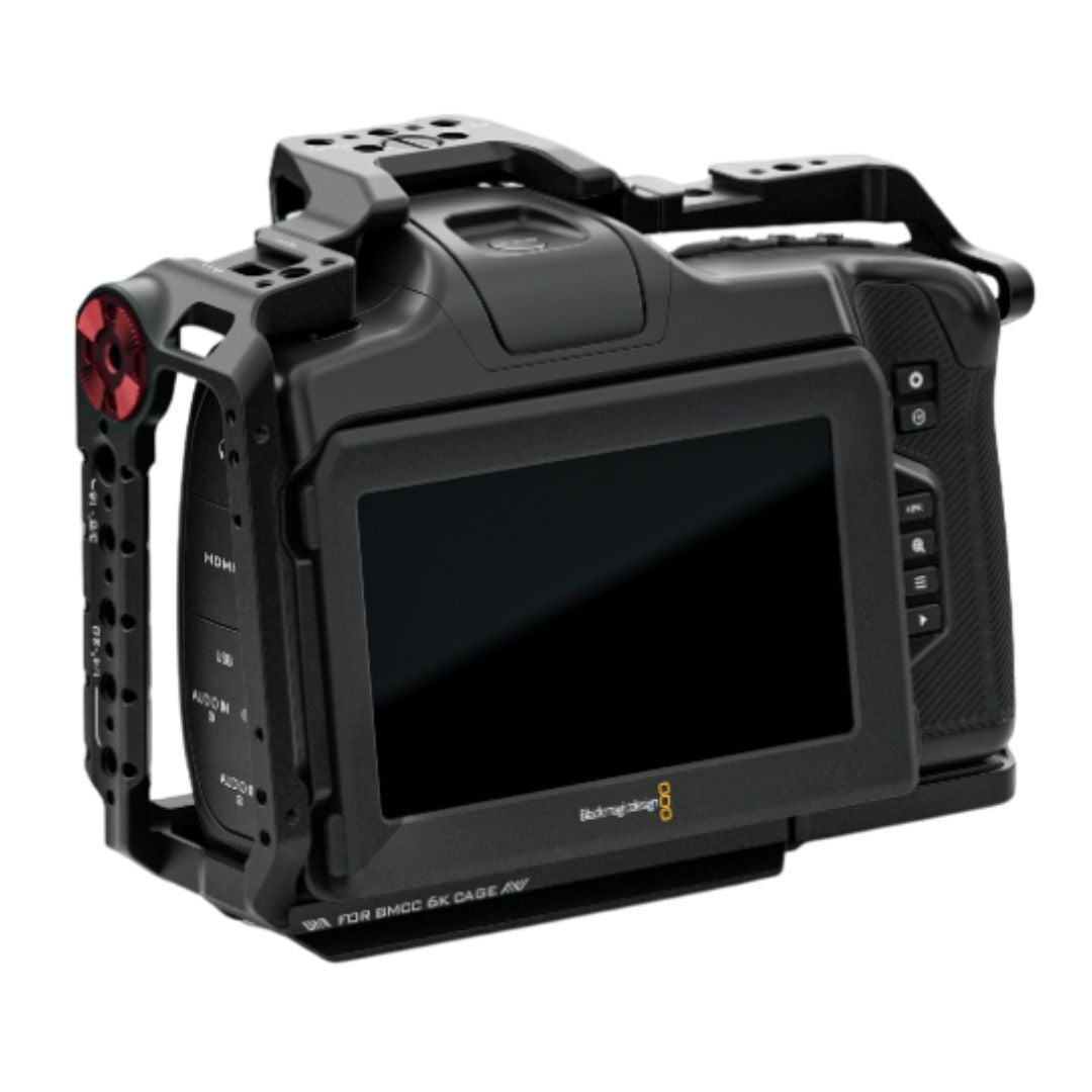 Tilta Full Camera Cage for Blackmagic Design Cinema Camera 6K with 3-Point Locking Mechanism (Black)