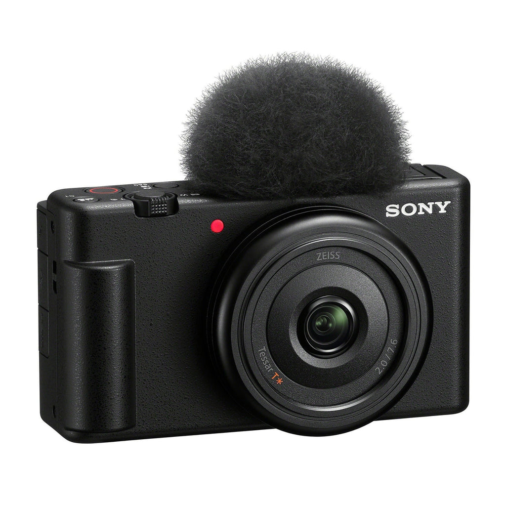 Sony ZV-1F Vlog Camera for Content Creators and Vloggers (Black) with Vlogger Accessory Kit Bundle