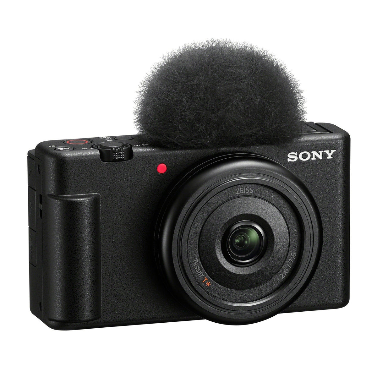 Sony ZV-1F Vlog Camera for Content Creators and Vloggers (Black) with Vlogger Accessory Kit Bundle