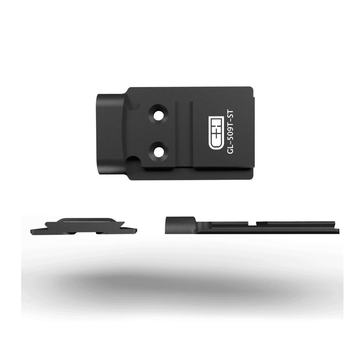 C&H Precision Optics Adapter Plate for Glock MOS - Compatible with Holosun 509T