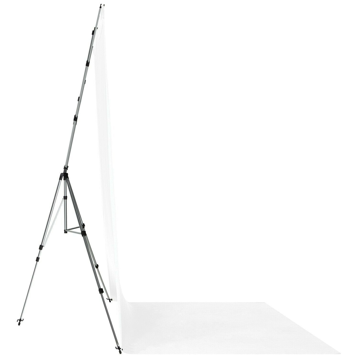 Westcott X-Drop Pro Wrinkle-Resistant Backdrop Kit White Sweep (8x13) Feet
