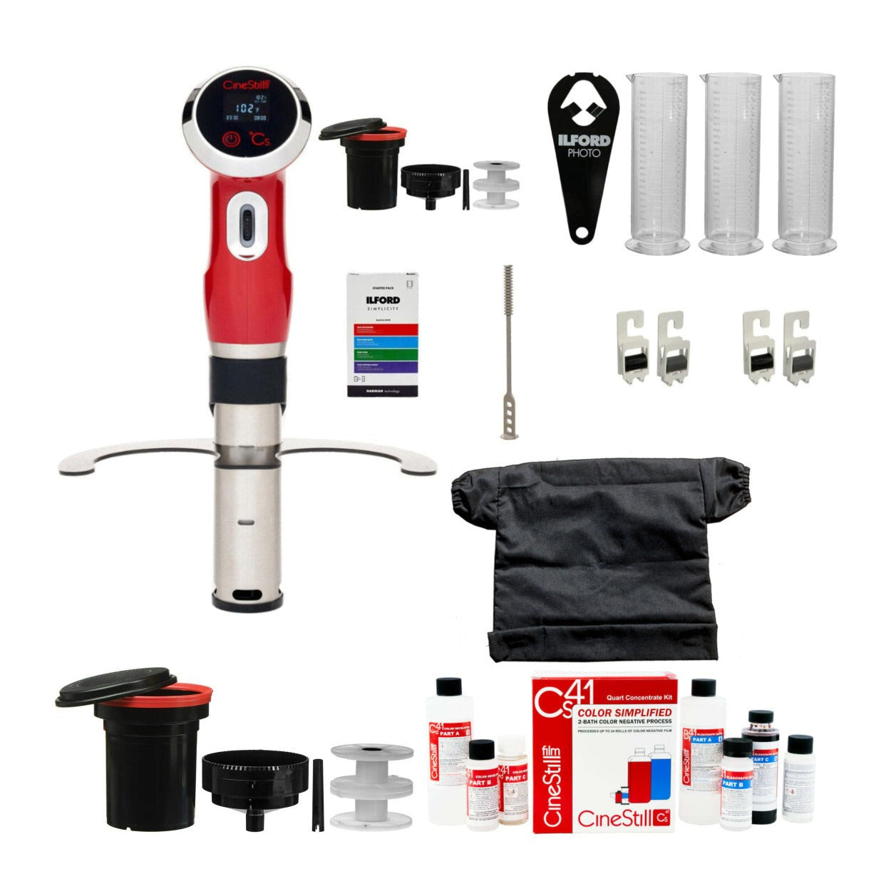 CineStill Immersion Circulator/Thermostat For Precision Film Processing Bundle