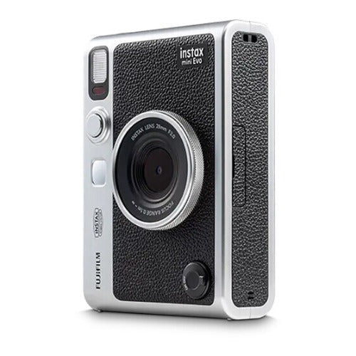 FUJIFILM INSTAX MINI EVO Hybrid Instant Camera with 100 Creative Options (Black)