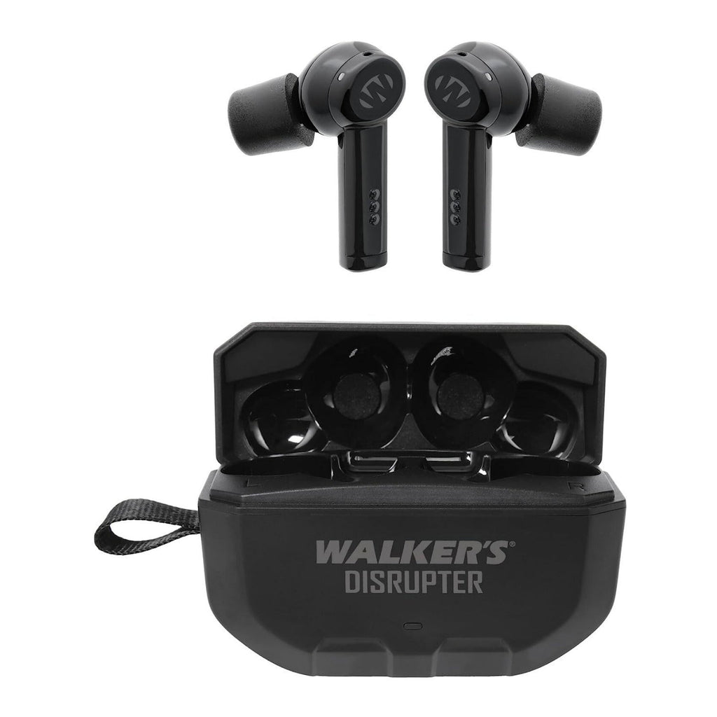 Walker's Disruptor Noise Canceling Bluetooth Earbuds with Forward Focus Mode