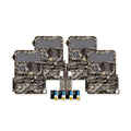 Yellowstone Y2 Cellular Trail Camera Bundle with High-Speed Card Reader, and Accessories (4-Pack)