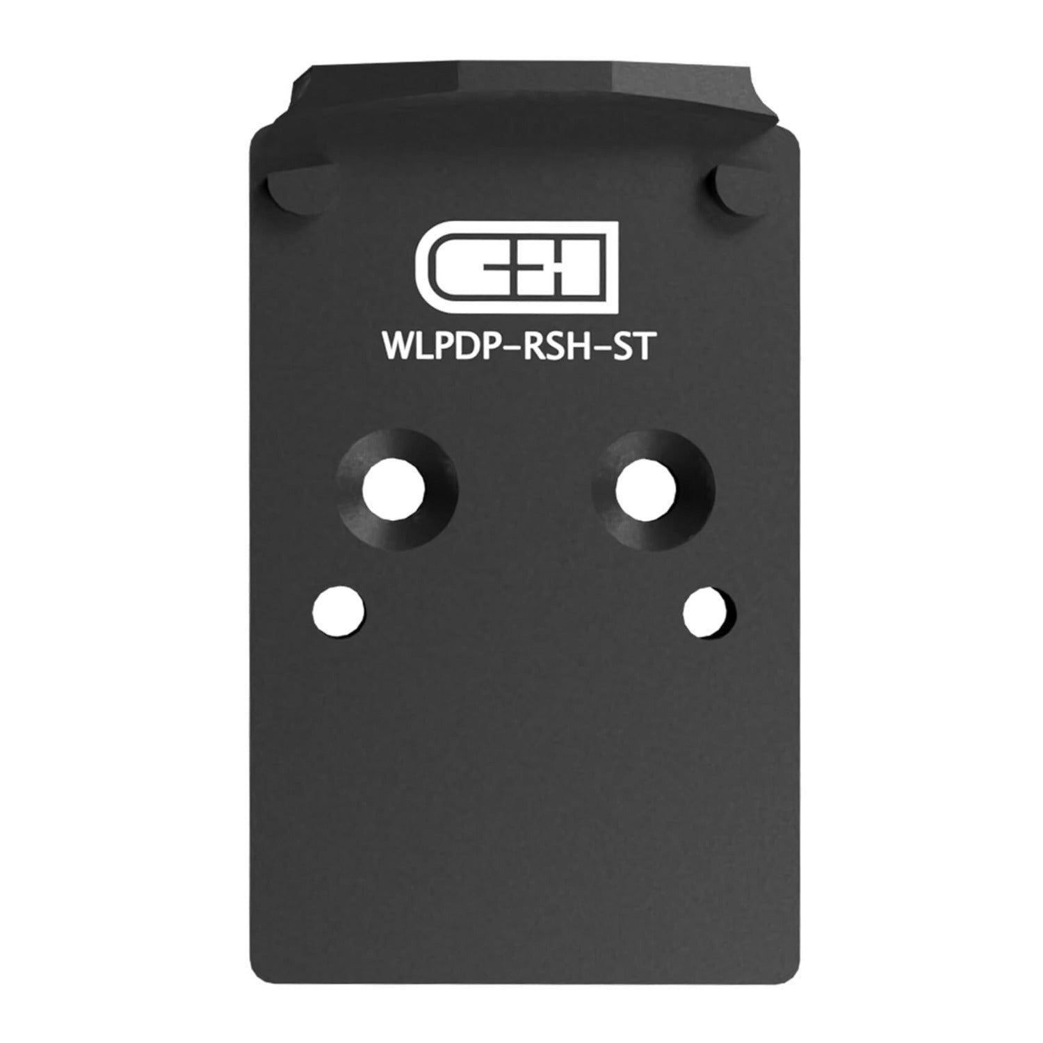 C+H Red Mount Plate for Walther PDP 1.0 with Ultra Thin Design and Strong Mounts