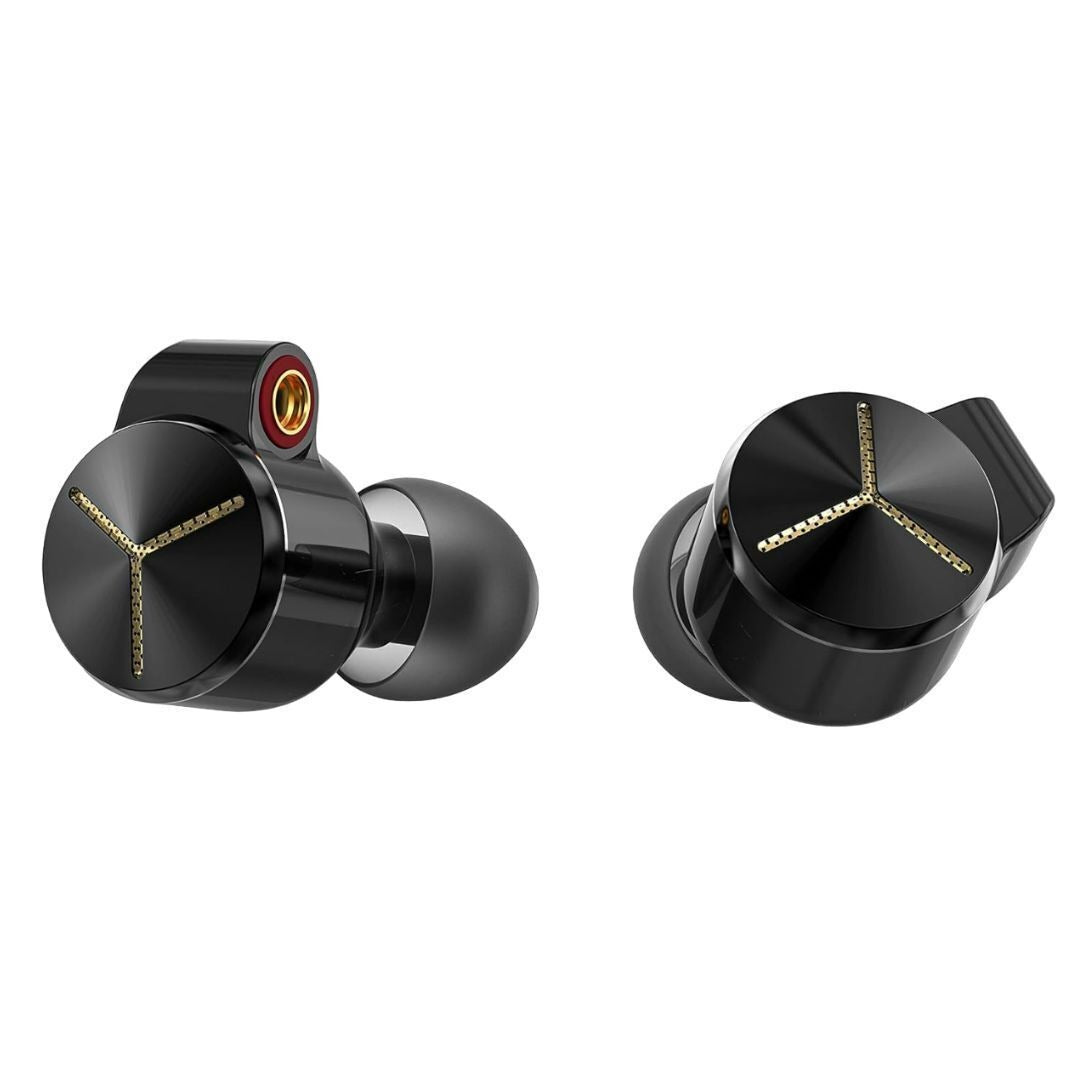 FiiO FA7S Over-the-Ear Earphone with 6 Balanced Armature IEMs and Acoustic Prism System (Black)