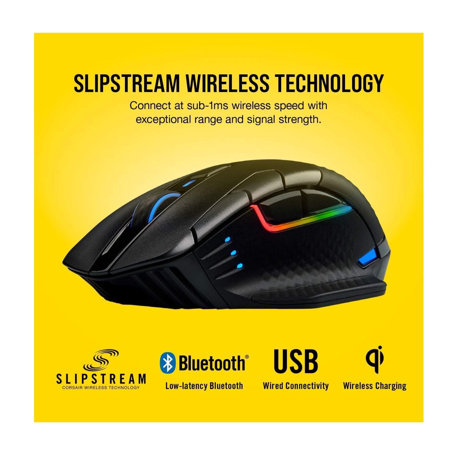 Corsair Dark CORE RGB PRO SE Wireless FPS/MOBA Gaming Mouse (Black)
