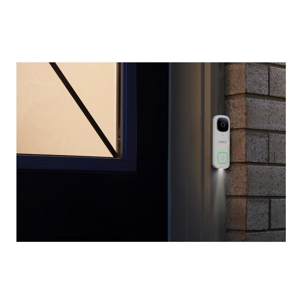 Lorex Smart 2K QHD Wired Video Doorbell with Person Detection