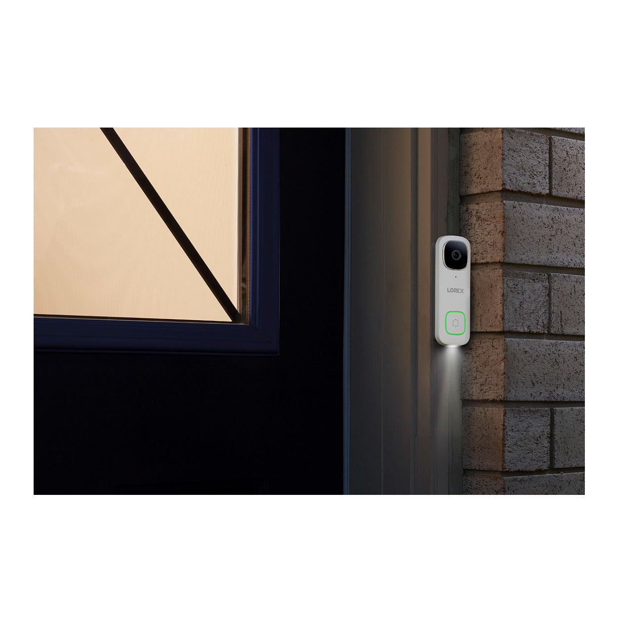 Lorex Smart 2K QHD Wired Video Doorbell with Person Detection
