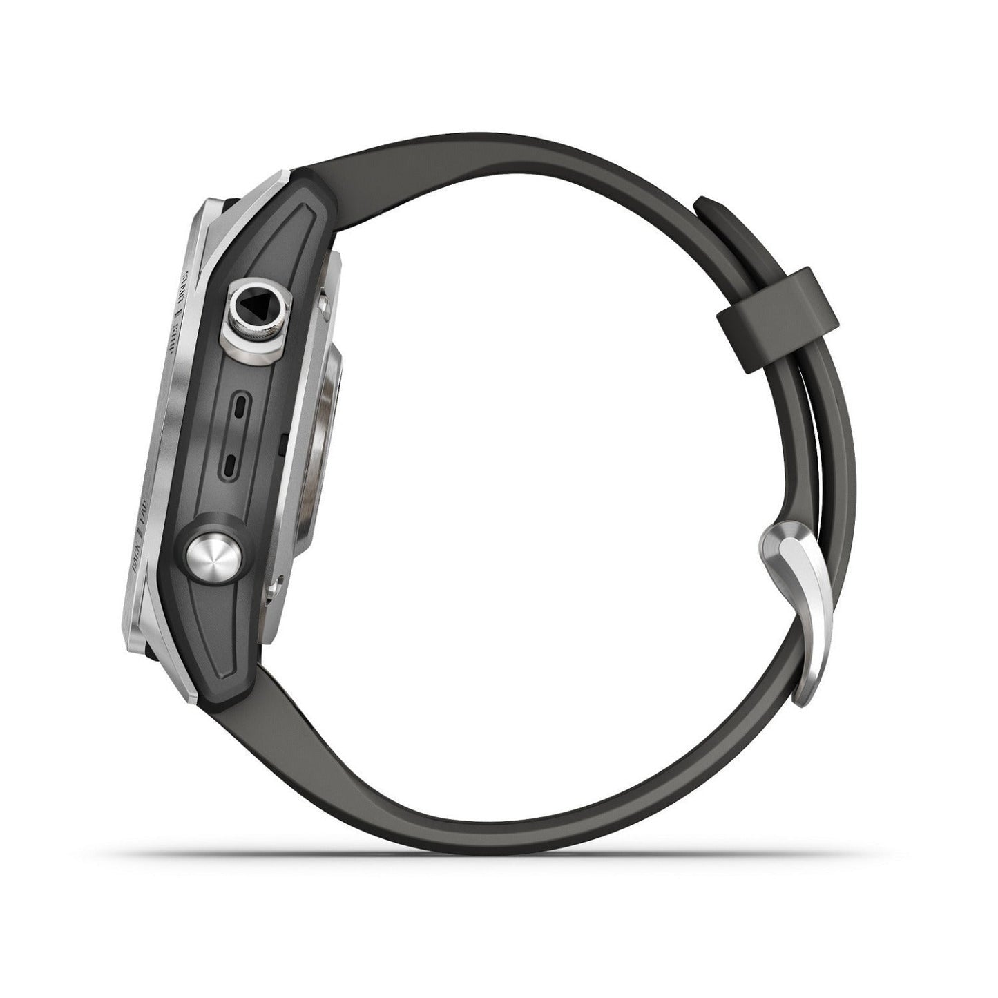 Garmin Fenix 7S Stainless Steel Smartwatch with Graphite Band
