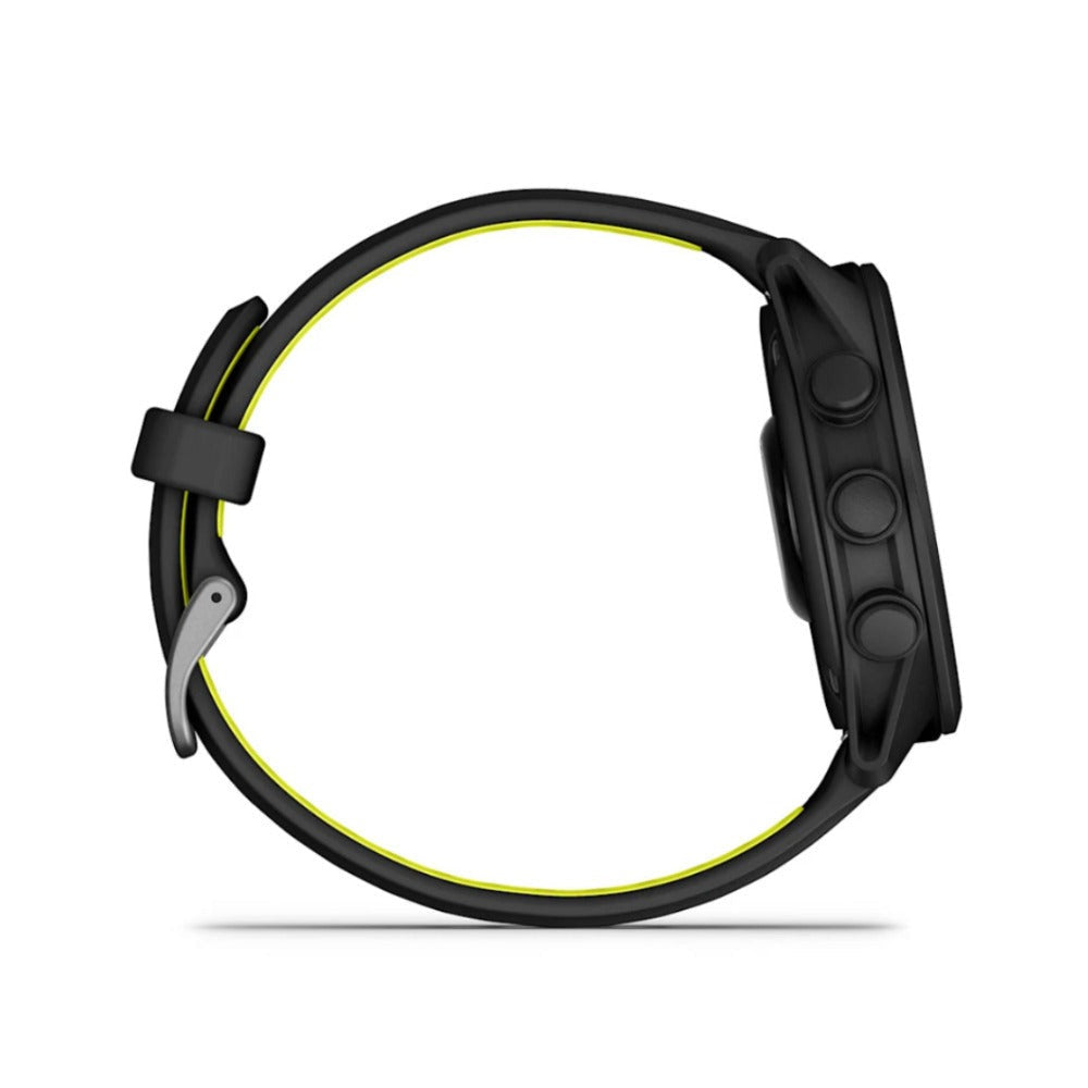 Garmin Forerunner 170 GPS Running Smartwatch with AMOLED Display (Black/Yellow)