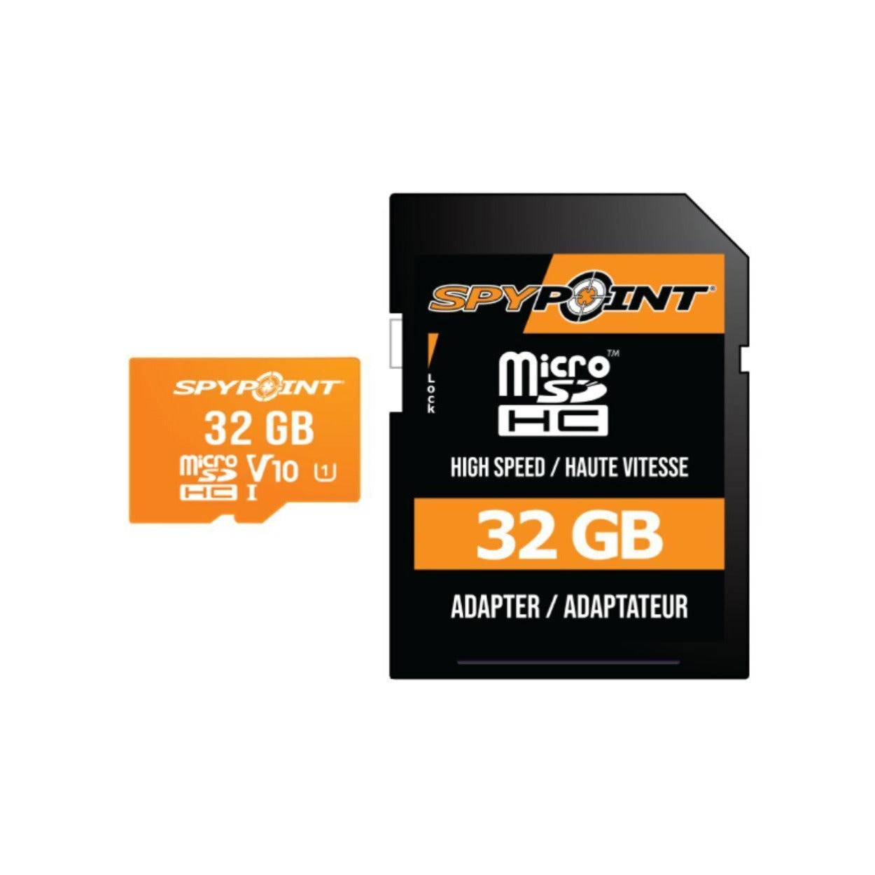 Spypoint MicroSD-32GB Memory Card (8-Pack) with Reader Bundle