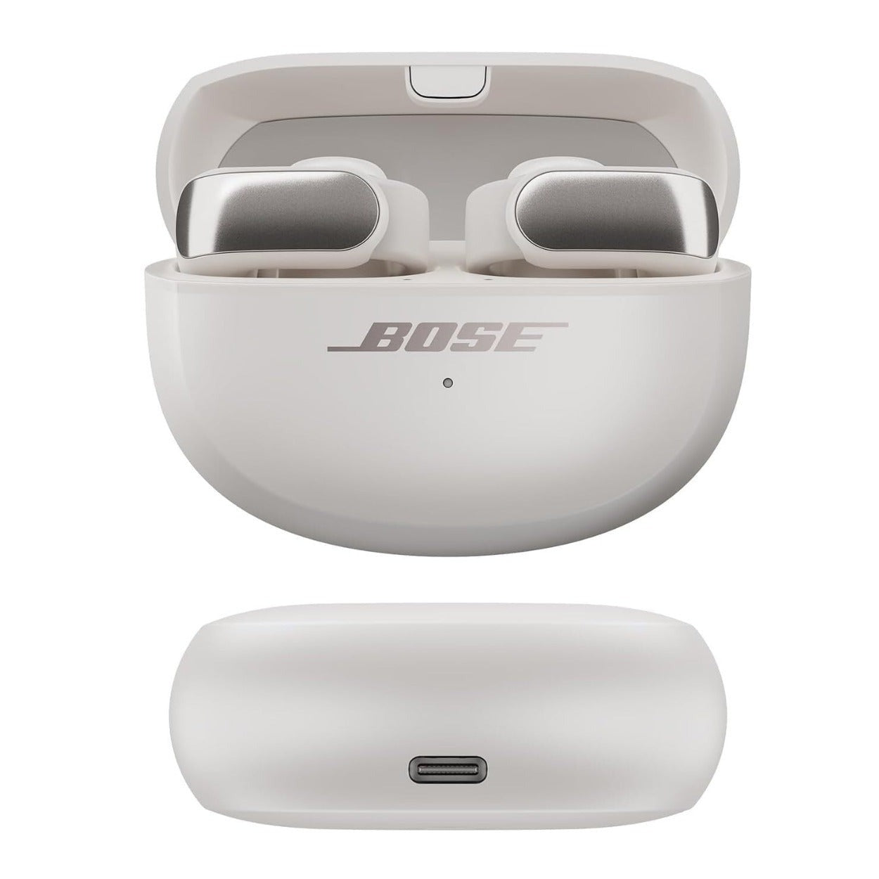 Bose Ultra Open True Wireless Earbuds (White Smoke)
