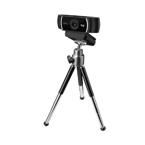 Logitech C922 Pro Stream Webcam 1080P Camera with USB Hub and Selfie Ring Light Bundle
