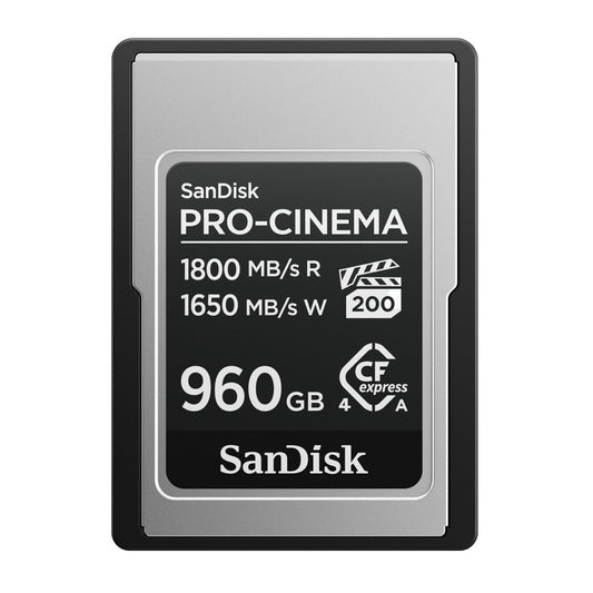 SanDisk 960GB PRO-CINEMA CFexpress Type A Memory Card