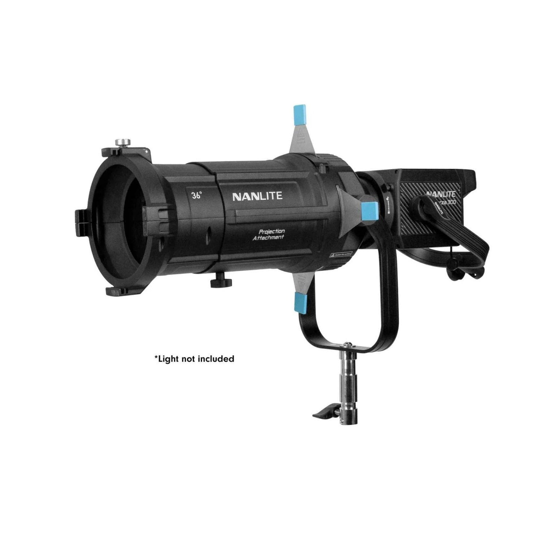 Nanlite Projection Attachment Bundle with 19 and 36 Degree Lenses