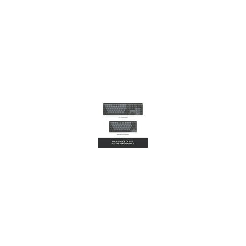 Logitech MX Mechanical Mini Linear Keyboard - Graphite