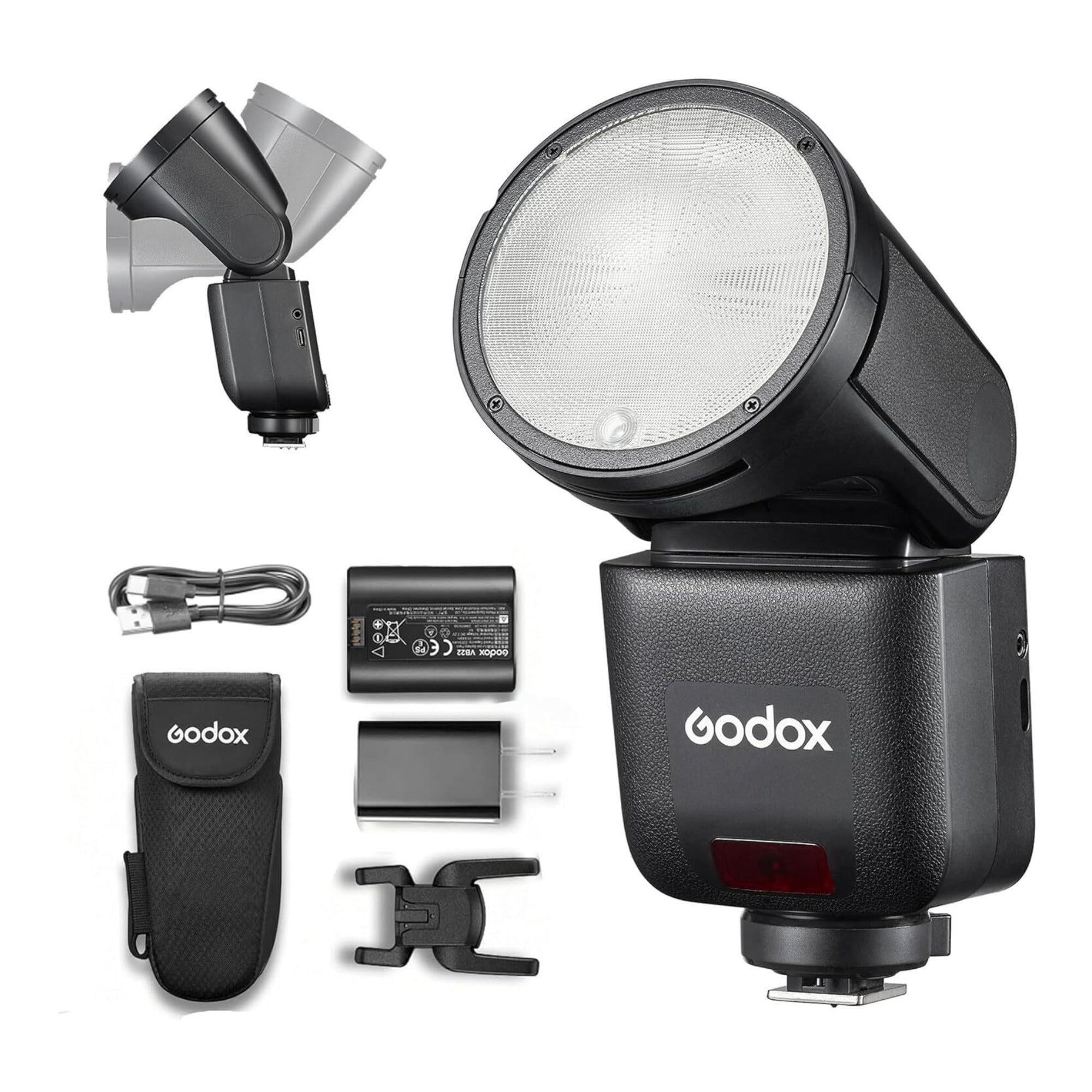 Godox On-Camera Flash for FUJIFILM - 2.4G Wireless System, Touchscreen (Black)
