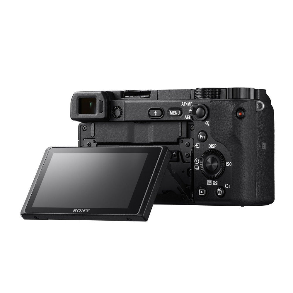 Sony a6400 Mirrorless Digital Camera Bundle with 16-50mm and 55-210mm Lenses