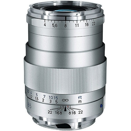 Zeiss f/4 85mm Tele-Tessar T* ZM Mount Lens (Silver)