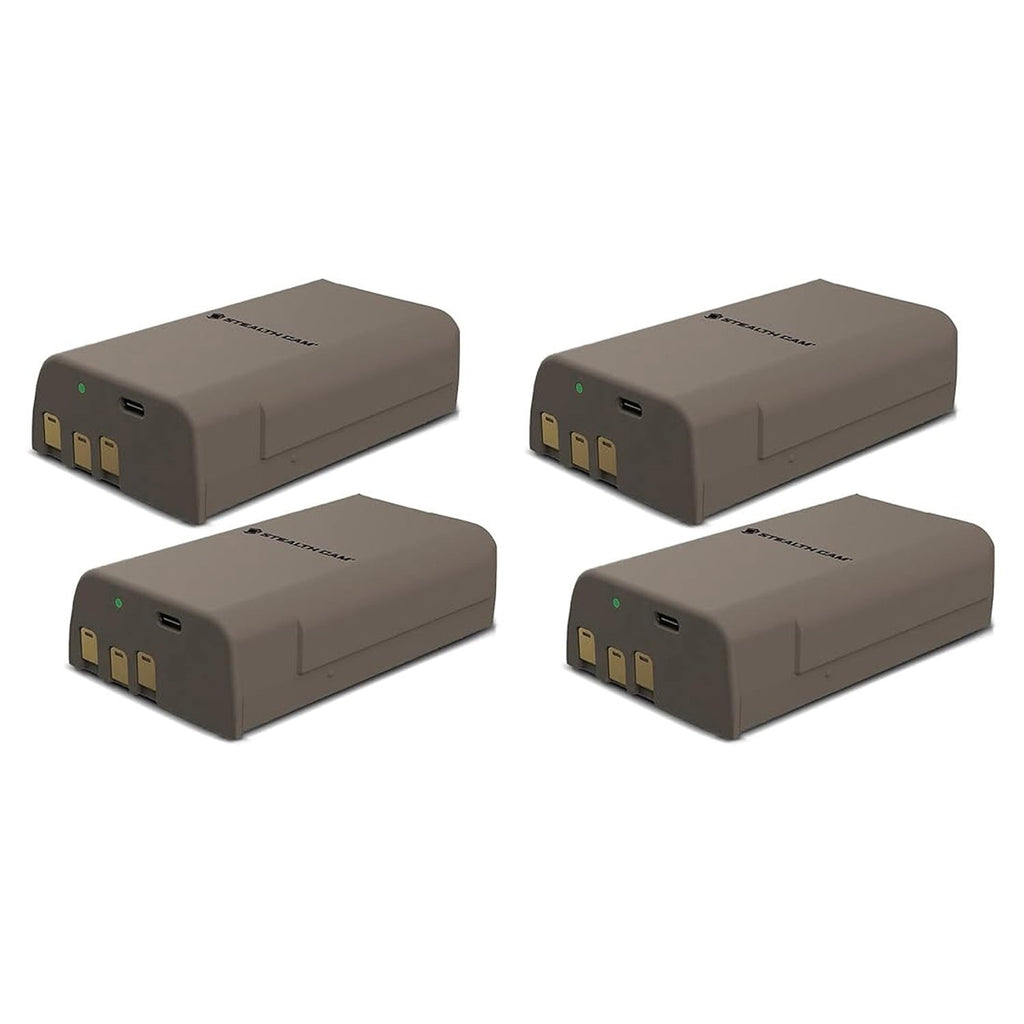 Stealth Cam FieldMax Lithium Battery Cartridge 10-Pack with Card Reader Bundle