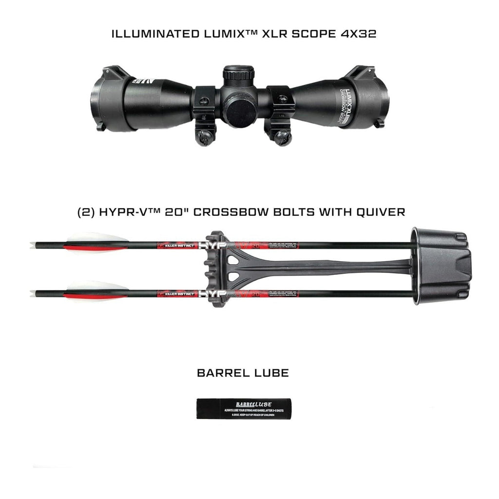 Killer Instinct Neo-X Crossbow Package with DC Triggerbox
