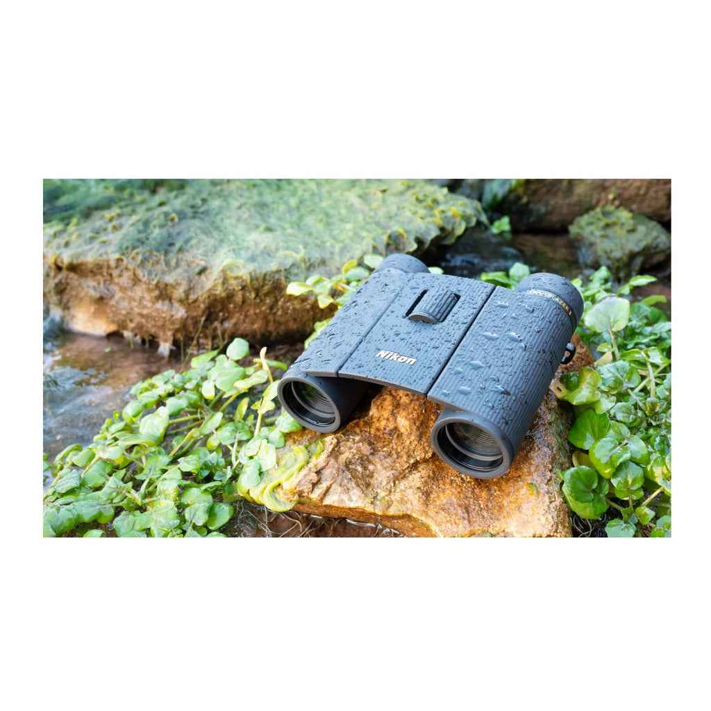 Nikon Trailblazer II 8x25mm Waterproof Roof Prism Binoculars (Black)