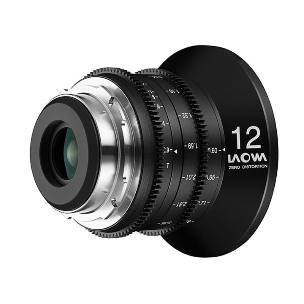 Venus Optics Laowa 12mm T2.9 Zero-D Cine Lens for Cinema and Mirrorless Cameras (PL Mount)
