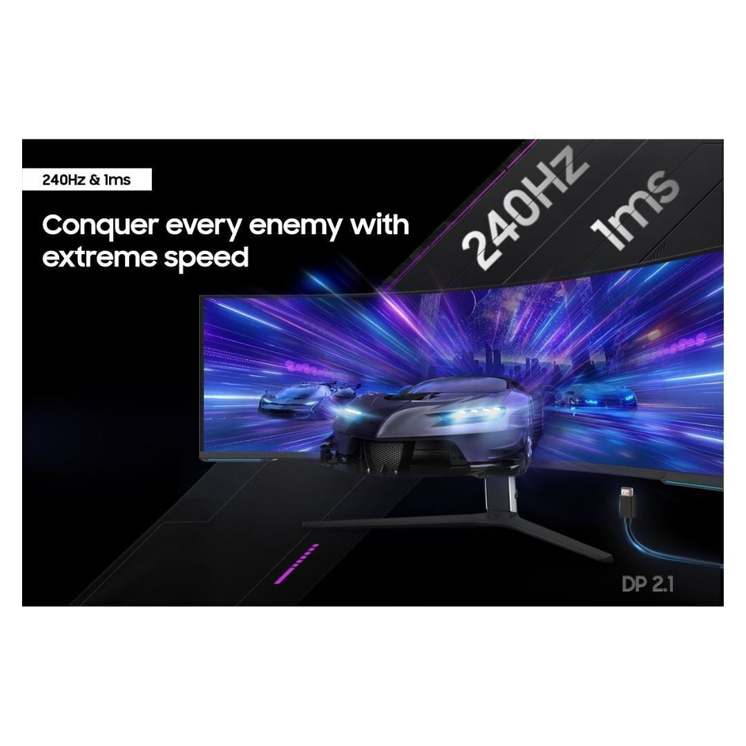 Samsung 57" Odyssey Neo G9 Series Dual 4K UHD 1000R Curved Gaming Monitor | 240H (Used)
