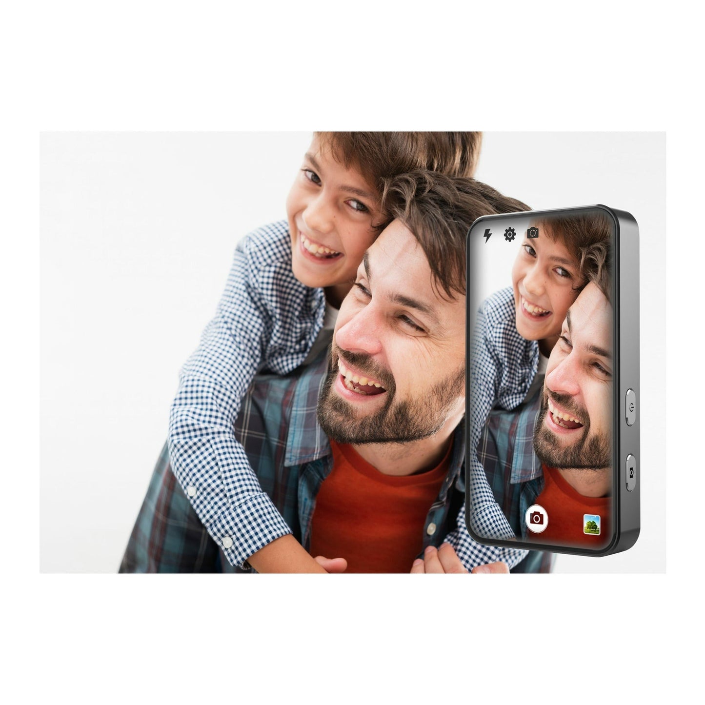 Samvix iCamera 2.0 Smart Digital Camera without Video, No Wi-Fi or Bluetooth (Black)