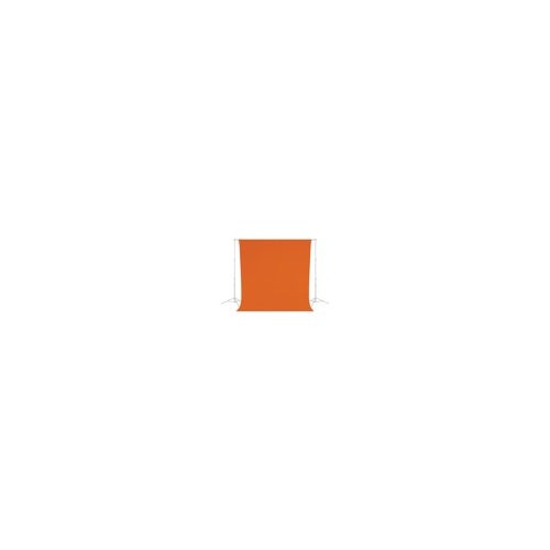 Westcott X-Drop Wrinkle-Resistant Backdrop, Perfect for Studios (Orange, 5 x 12 Feet)
