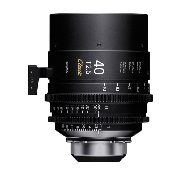 Sigma FF Classic Prime Line 10-Lens Kit (Feet Markings) with Two Hard Cases