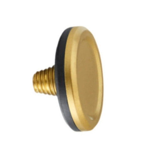 Leica Brass, Blasted Finish Soft Release Button on Leica Q3 and M-Series Cameras