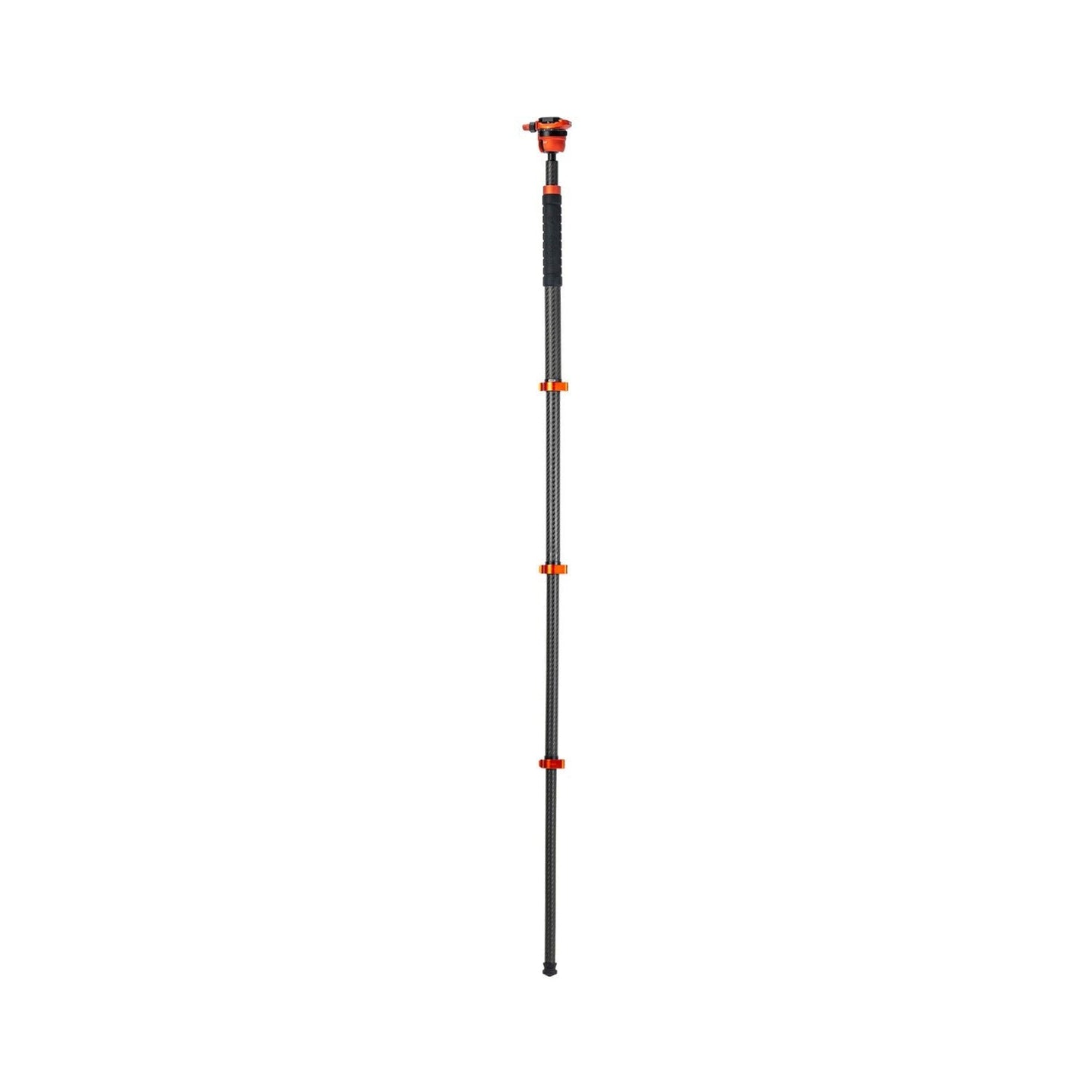 Fotopro X-Airfly Max Tripod with Detachable Monopod and Phone Holder (Orange)