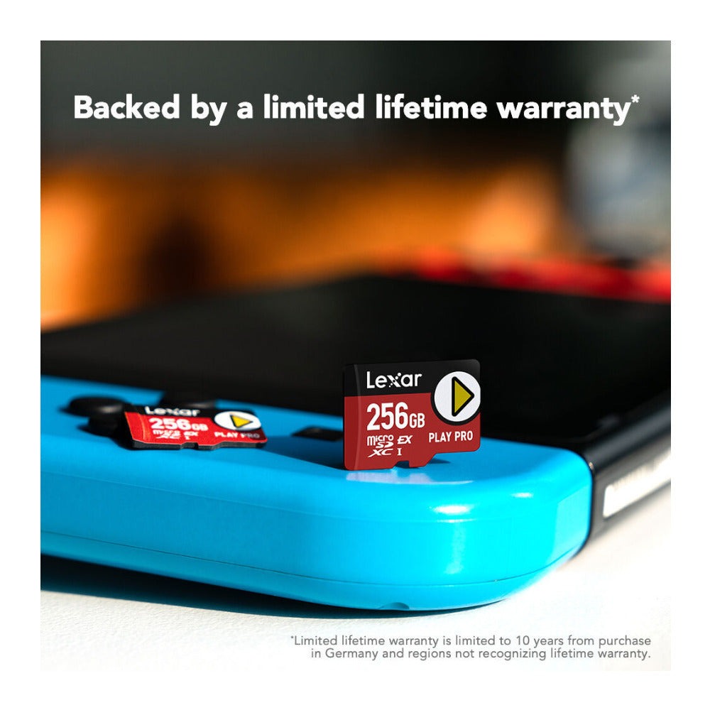 Lexar 256GB PLAY PRO microSDXC Express Memory Card
