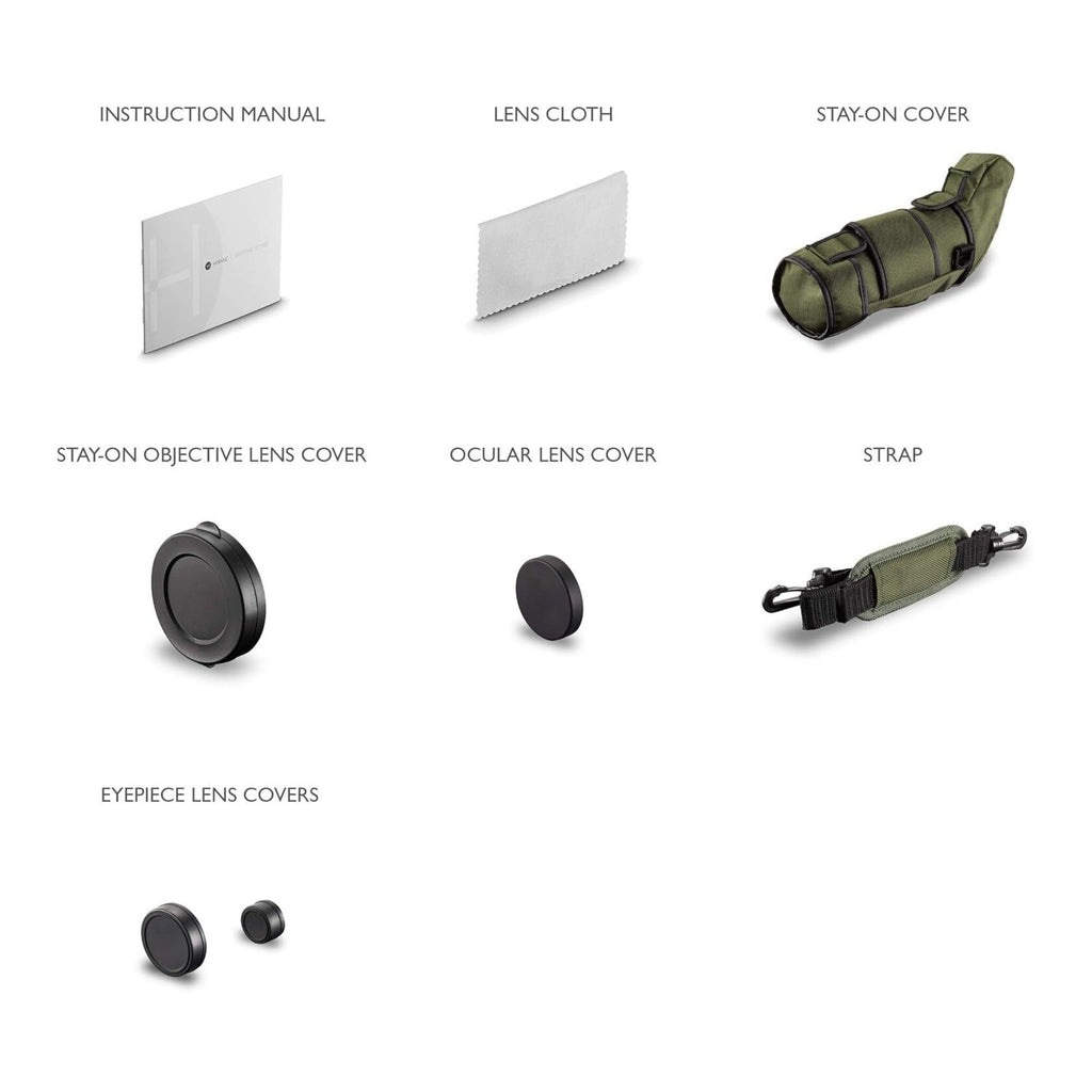 Hawke Endurance ED 25-75x85 Angled Spotting Scope - Extra-Low Dispersion Glass