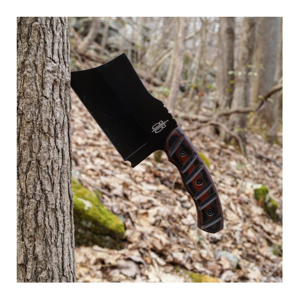 BNB Knives Precision Chopper Knife and Survival Multi-Tool Paracord Bracelet