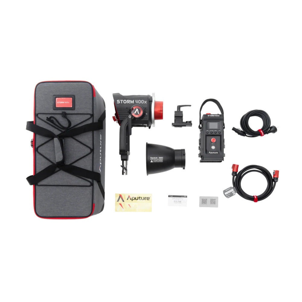 Aputure STORM 400x Tunable LED Monolight (Gold Mount) with Octagonal Softbox