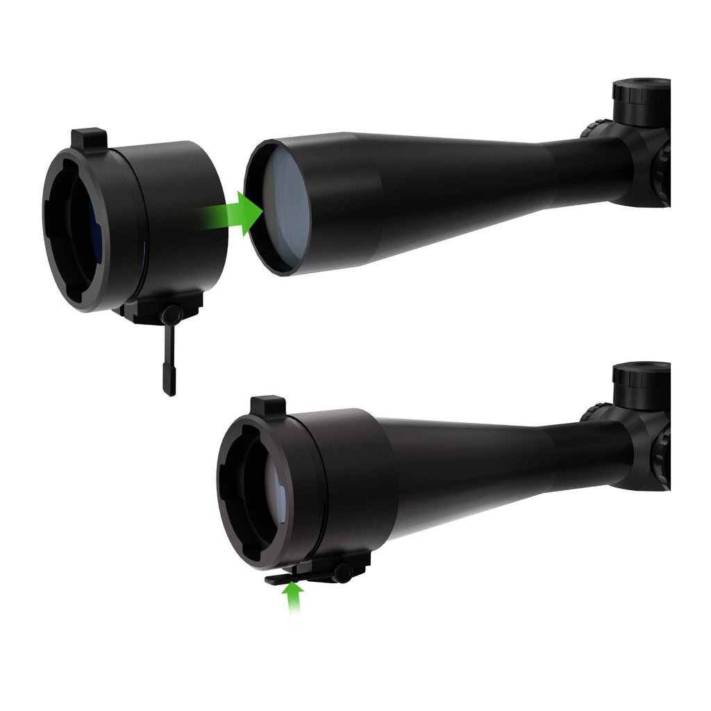 ANT TICO 6 Scope Mount Adapter 44mm for Thermal Clip-On Night Hunting (Black)