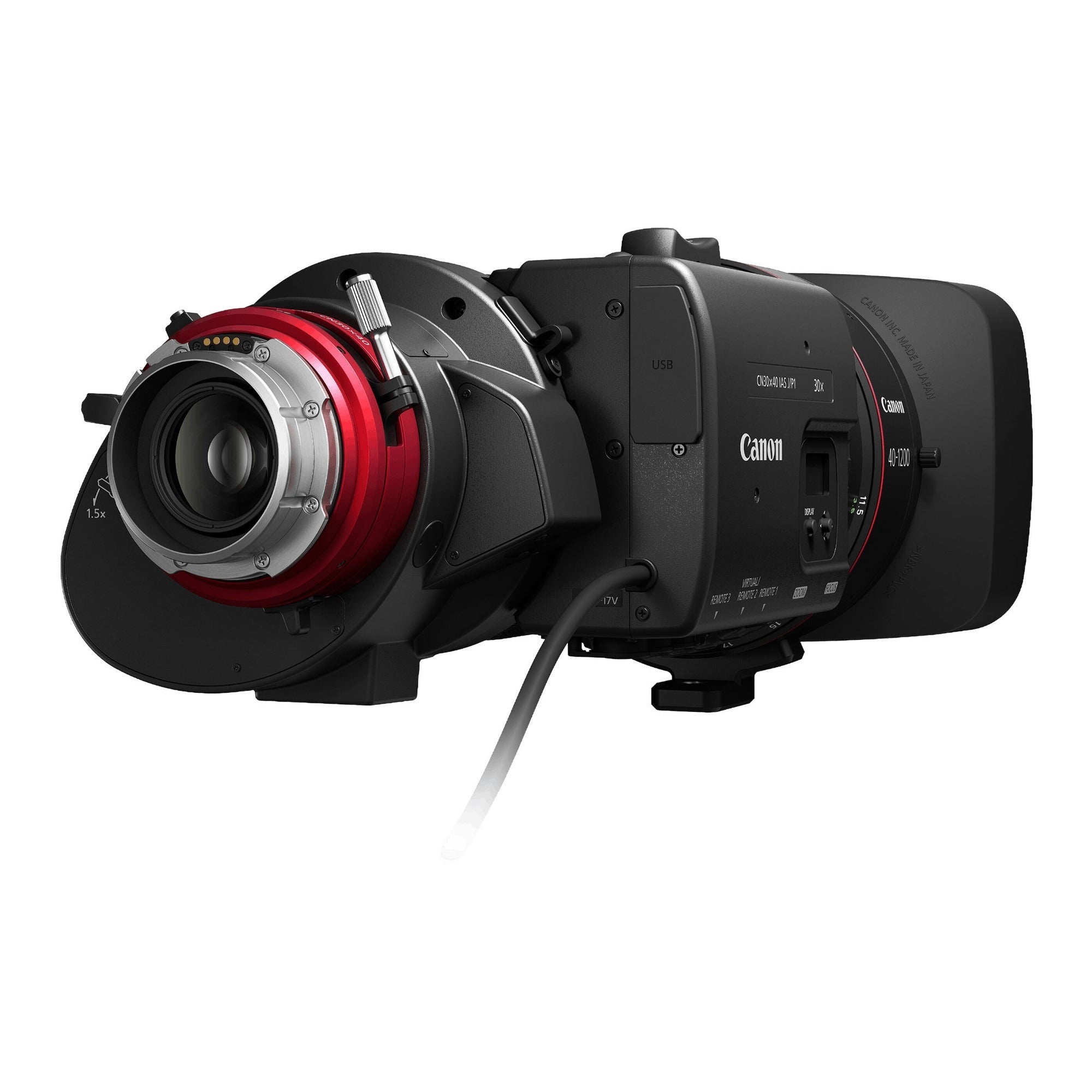 Canon CINE-SERVO 40-1200mm T5.0-10.8 Cinema Zoom Lens with SS-41 Servo Kit (ARRI PL)