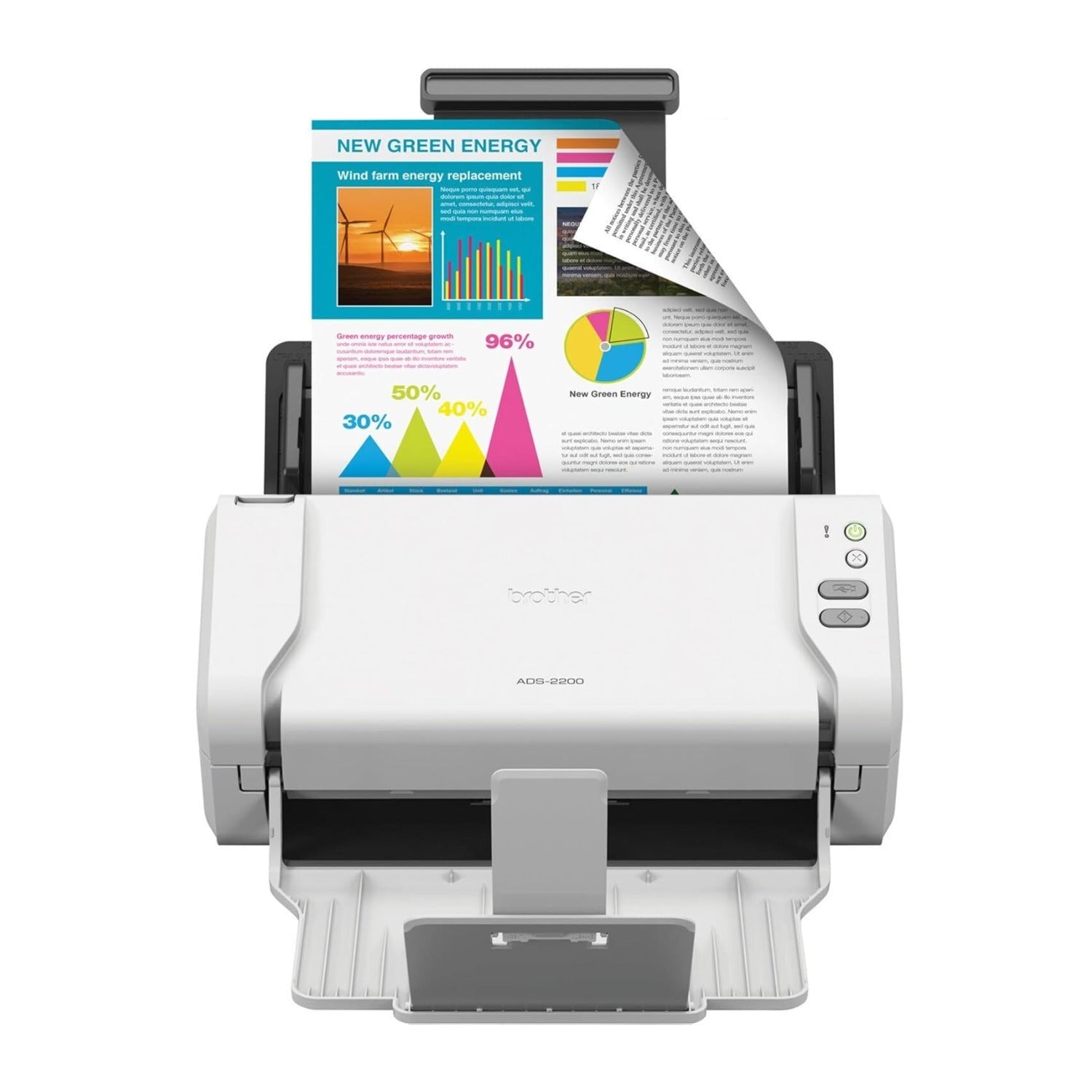 Brother ADS-2200 High-Speed Color Duplex Desktop Document Scanner