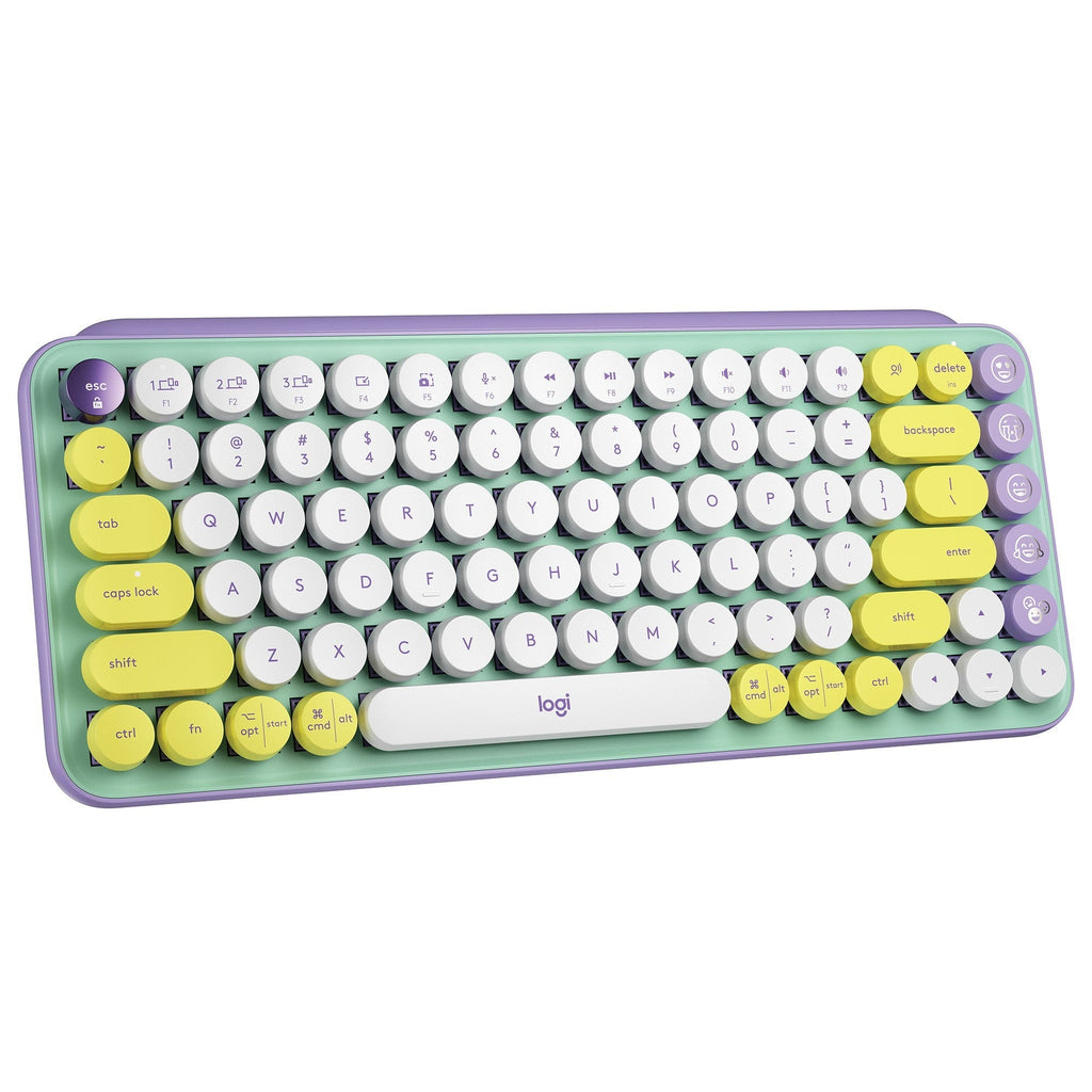 Logitech POP Keys Wireless Mechanical Keyboard and POP Mouse Bundle