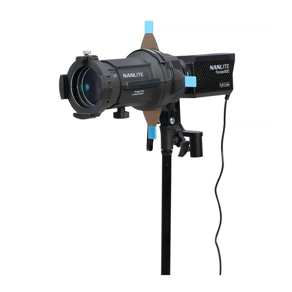 Nanlite Forza 60C Kit with FM Mount Projection Attachment (19&36)