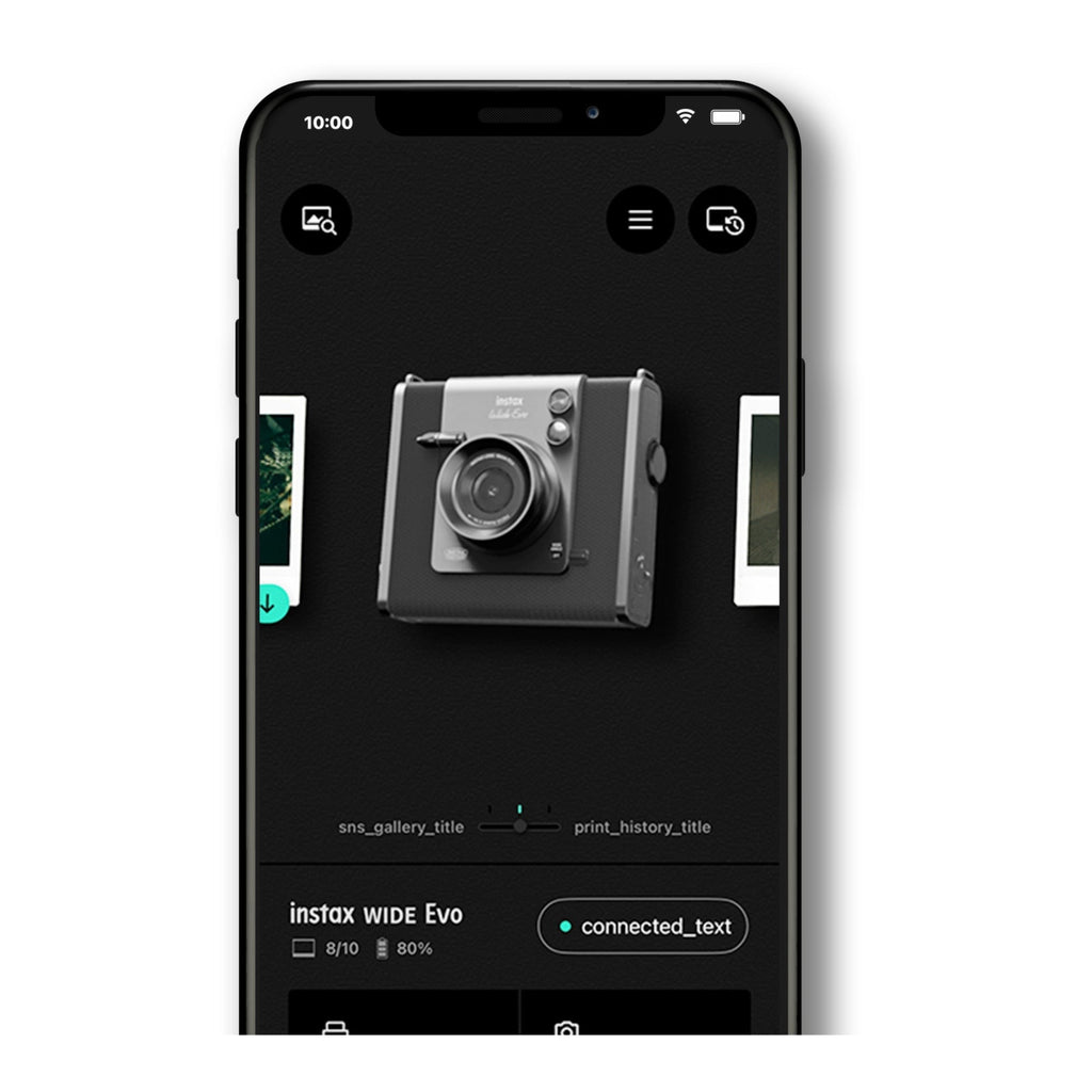 Fujifilm Instax Wide Evo Hybrid Instant Camera with Wide Film Accessories Bundle